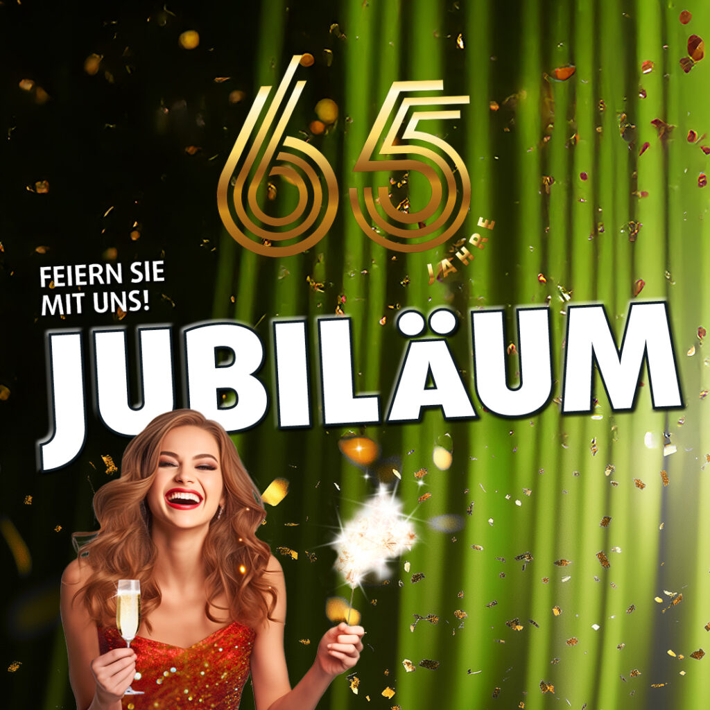Polstermöbel Fischer feiert 65 Jahre - Großes Jubiläum. Feiern Sie mit
